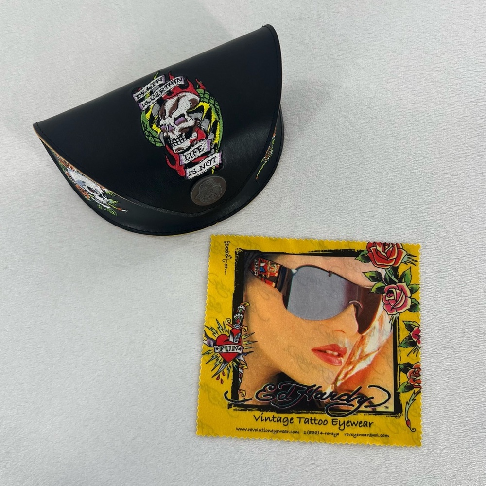 Ed Hardy Glasses Case